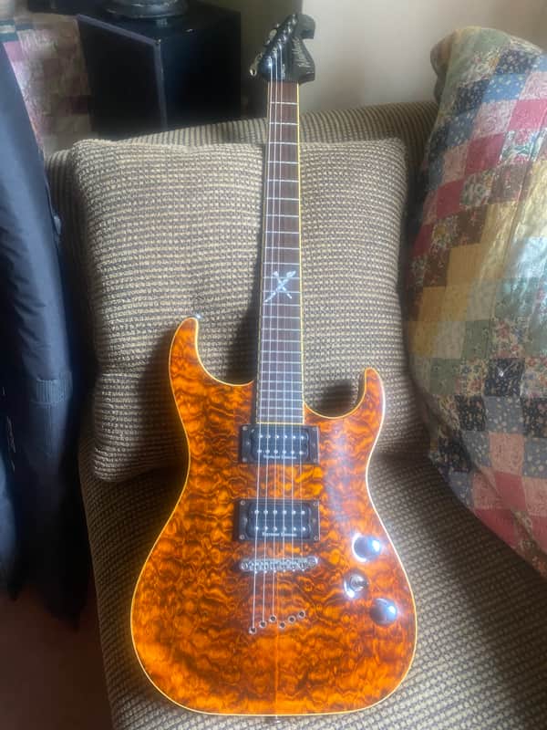 Washburn X Series- X50 PRO-Q 2000's Quilted Rootbeer | Reverb