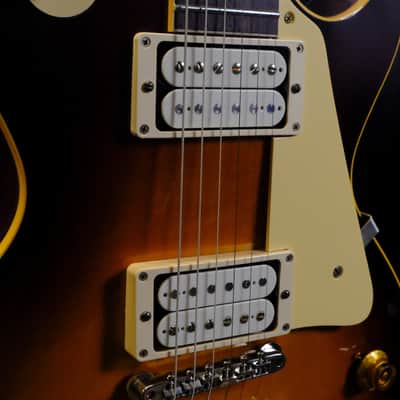 Gibson Custom 1958 Les Paul Standard Reissue Carmelita Carve VOS Electric Guitar - Faded Tobacco image 9