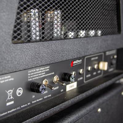 Carol Ann OD-2r plus matching 1x12 cab 2000s - Black image 6