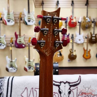 Paul Reed Smith PRS Private Stock #11315 Custom 24 Flame Maple Top Madagascar Rosewood Fingerboard Blood Red Glow 7.80 lbs image 13