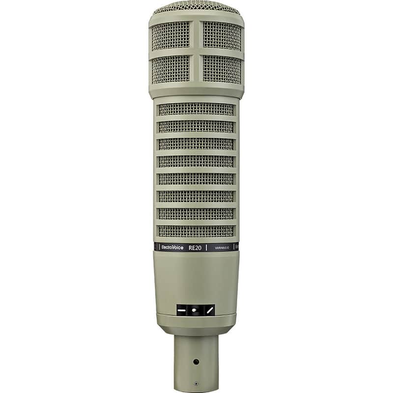 Electro-Voice RE20 Cardioid Dynamic Microphone 1968 - Present - Gray image 1