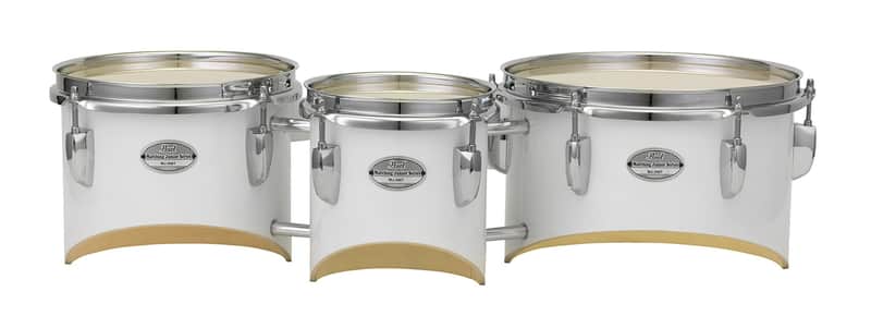Pearl MJT680/CXN33 Junior Marching Trio Set 6"x6.5", 8"x6.5", 10"x6.5" and Carrier image 1