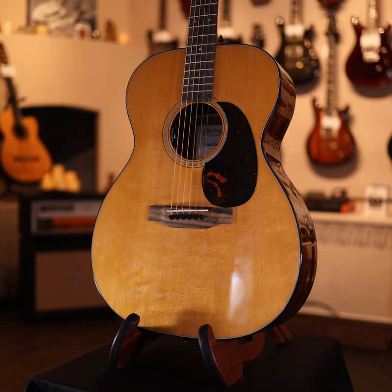 Martin 000-12E Retro Series Acoustic-Electric Guitar - Natural Spruce/Sapele 8983 image 1