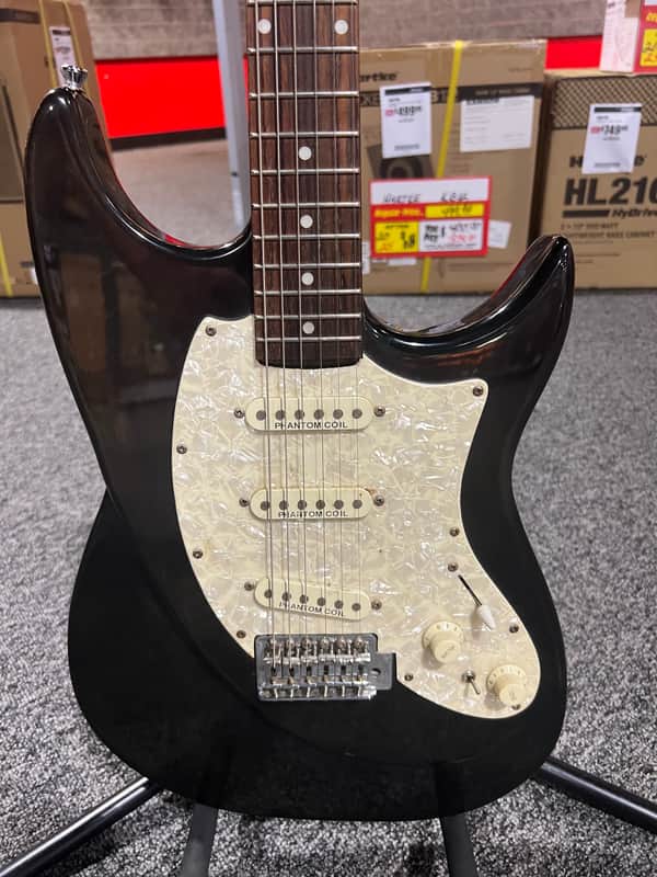 Jay Turser Phantom Coil California Electric Guitar 2000’s - Black image 1