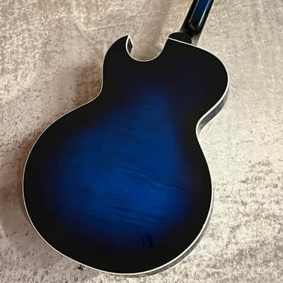 Gibson ES-137 Classic Blue Burst 2003  [USED][GTK017] image 3
