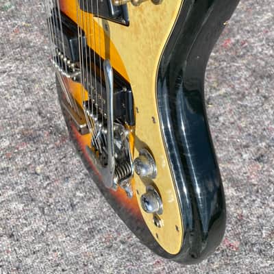 Mosrite Joe Maphis Model 1966 - Double Neck 6/12 Sunburst image 8