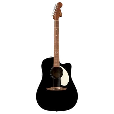 Used Fender California Standard Redondo CE - Black w/Walnut FB image 2