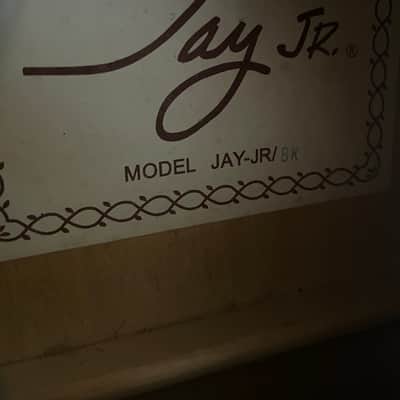Jay Jr. 3/4 Size Acoustic Guitar 2000s - Black image 3