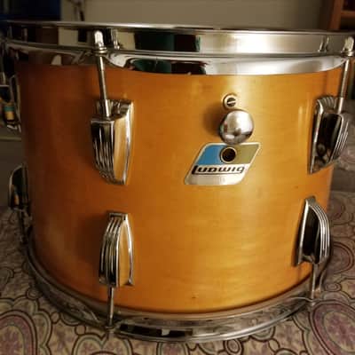 Ludwig 9x13 Six Ply tom Late 70s-early 80s - Thermogloss Natural Maple image 2