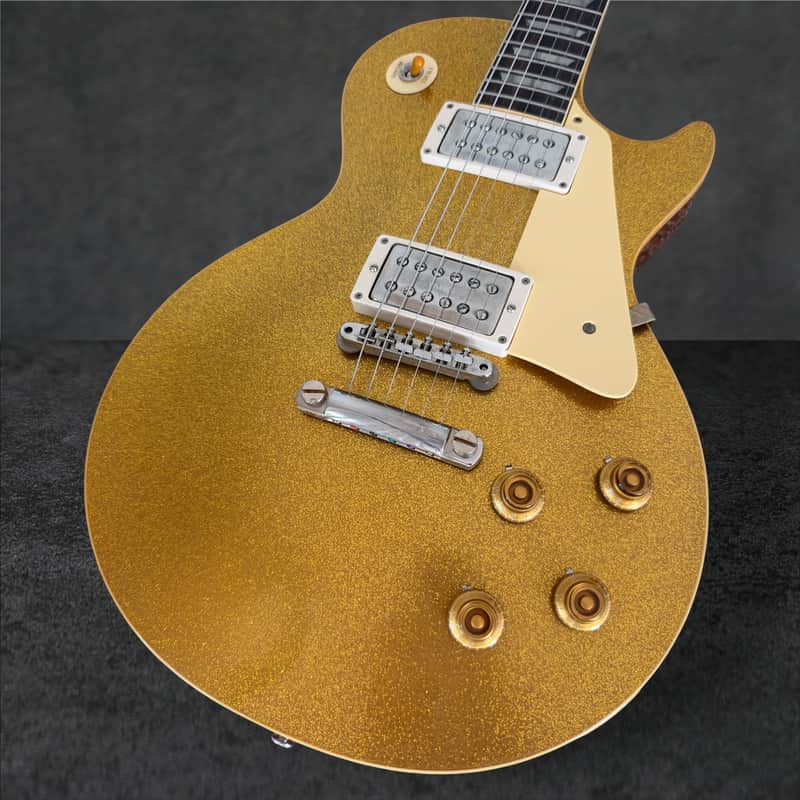 2026 Gibson Custom Shop Limited Edition M2M ’57 Les Paul Standard VOS – Gold Sparkle w/ TV Jones Power’Tron Humbuckers