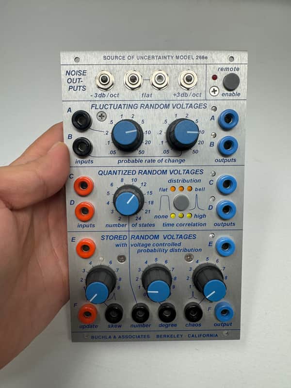 Buchla 266e Source of Uncertainty 2010s - Silver image 1