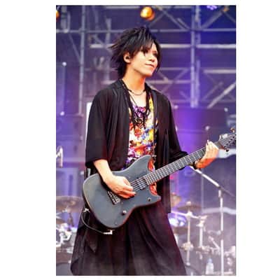 Esp Aoi ( The GazettE) Signature Japan 2017 Black image 2