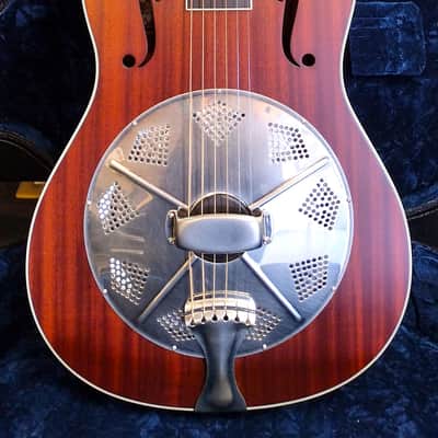 National Reso-Phonic M2 Mahogany 2024 Mahogany Stain - IN STOCK NOW! image 4