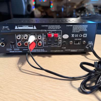 Pyle 2 Channel Power Amplifier PTAU45 Never Used Great Sound Compact& Crisp🎶 image 8