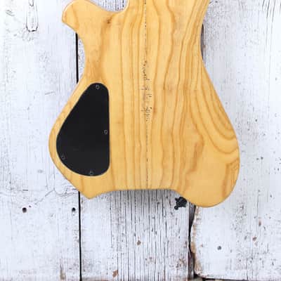 Sozo Render Series Render Bass 4 String Electric Bass Guitar Maple Burl Top image 7