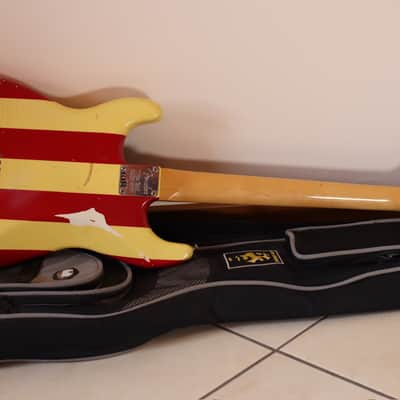 Fender Wayne Kramer Artist Series Signature Stratocaster 2011 Stars & Stripes image 10