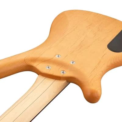Warwick RockBass Corvette Basic, 5-String - Natural Transparent Satin image 3