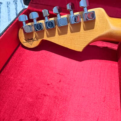 Fender Custom Shop Stratocaster W25 Custom Deluxe Relic 2025 - Aged Festa Red image 9