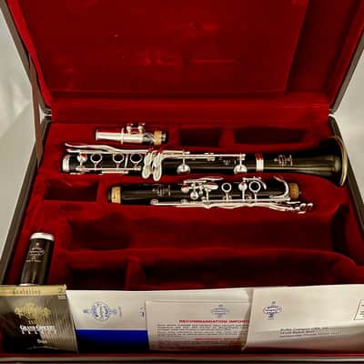 Buffet Crampon R13 A Clarinet Classic Logo with Silver Keys image 1
