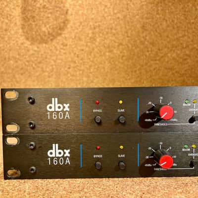 dbx 160A Compressor / Limiter Pair – RARE CONSECUTIVE Serials – Serviced – Warranty image 9