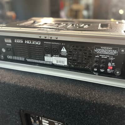 EBS HD350 Bass Amp Head With NEO 115 & NEO 210 Evolution Neoline Pro Speakers mid 2000s ish - Rack Mounted & Carpeted image 5