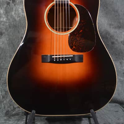 Huss & Dalton DS Custom 14 Fret Adirondack Red Spruce & Mahogany Dreadnought Acoustic Electric Sunburst w Case & FAST Shipping image 1