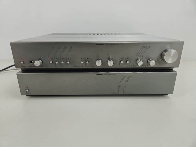Tandberg - 3002 Control Amplifier - 3003 Power Amplifier - Set - Fully Serviced