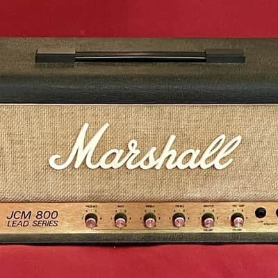 1985 Marshall JCM800 2204 50-Watt Guitar Amp Head & McKinley Ibanez TS9 PLUS image 2
