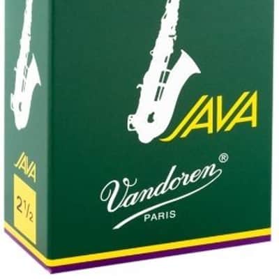 Vandoren SR2635 Alto Sax JAVA Reeds Strength 3.5; Box of 10 image 1