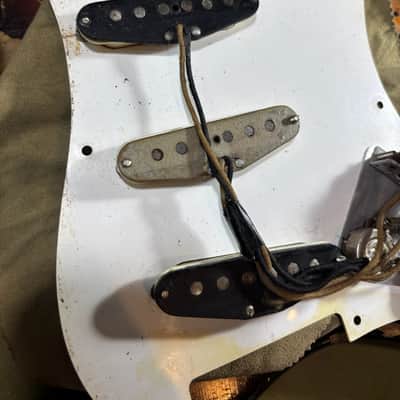 Fender Stratocaster Hardtail 1959 - Sunburst Lefty image 17