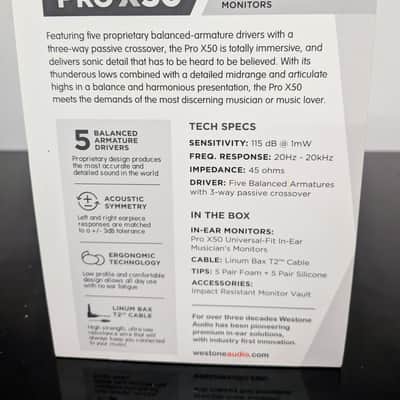 Westone Audio ProX50 image 4
