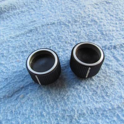 Cool Old Knobs Set Of 2 That Need Set Screws Vintage 1970's ? Era Knobs Needs Set Screws Cool Old Knobs image 1