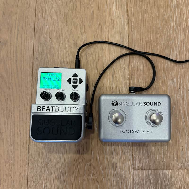 Singular Sound BeatBuddy with Footswitch 2010s - Silver image 1