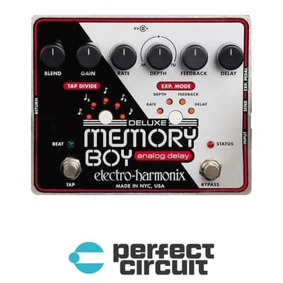 Electro-Harmonix Deluxe Memory Boy Analog Delay Pedal image 1