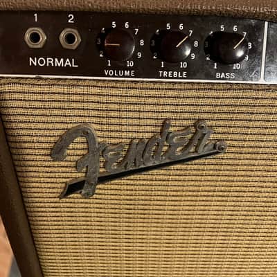 FS/FT Fender Pro 6G5-A Brownface 40-Watt 1x15" Guitar Combo 1961 - 1963 - Brown image 2