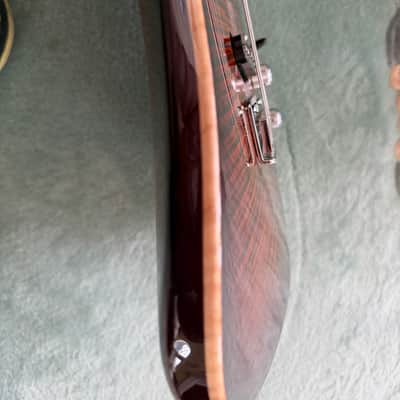 Tom Anderson Drop Top Orange Burnished Burst with Bindings image 7