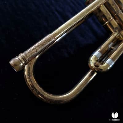 Extra early 40`s F.E Olds Ambassador Los Angeles Hubbard Morgan gamonbrass trumpet image 18