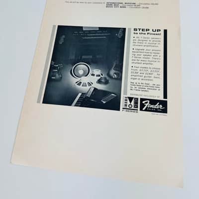 Fender JBL F-Series Dealer Pack- Super Rare! 1966 image 10