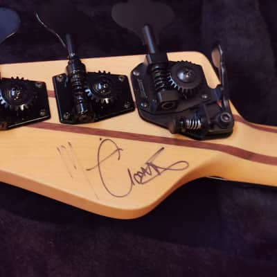 Schecter USA Michael Anthony Signature Bass Custom Shop Handsigned image 10