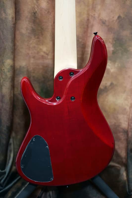 Fodera NYC Empire 5 Strings 70FH/24 TransRed | Reverb