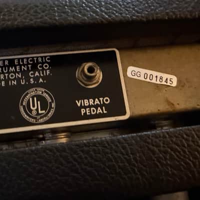 Fender Bandmaster 1965 Blackface head and cabinet combo pre CBS vintage 212 ab763 image 4