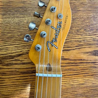 Fender American Vintage Reissue 52 Hot Rod Telecaster with Glaser B BENDER, VELVET HAMMER PICKUPS and Hardshell Case *Ready for Broadway* Late 2000’s - Butterscotch image 18