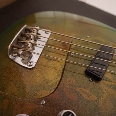Peavey Fury 1983 Green Clover Custom Finish Super Ferrite Pickup Vintage Made in USA Maple Neck MIA image 11