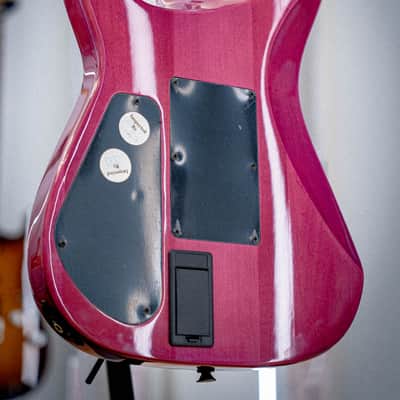 Jackson X Series SLATXSDQ 3-7 Soloist Transparent Purple image 10