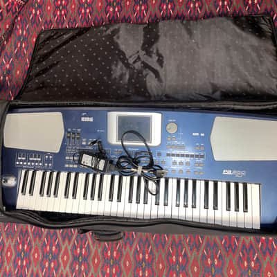 Korg Pa500 61-Key Professional Arranger Keyboard 2000s - Blue image 9