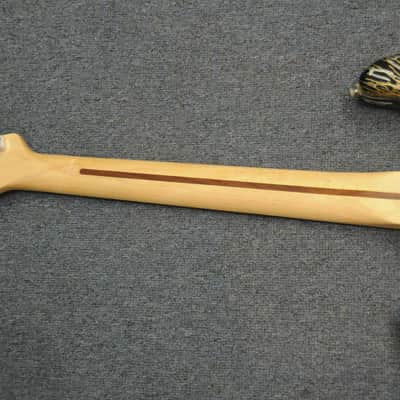 Fender FSR "Splattercaster" Standard Splatter Stratocaster with Rosewood Fretboard 2003 - 2004 - Olympic White, Aztec Gold, and Inca Silver Drop over Black image 14