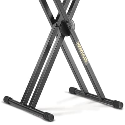 Hercules KS120B EZ-LOK Double-X Keyboard Stand
