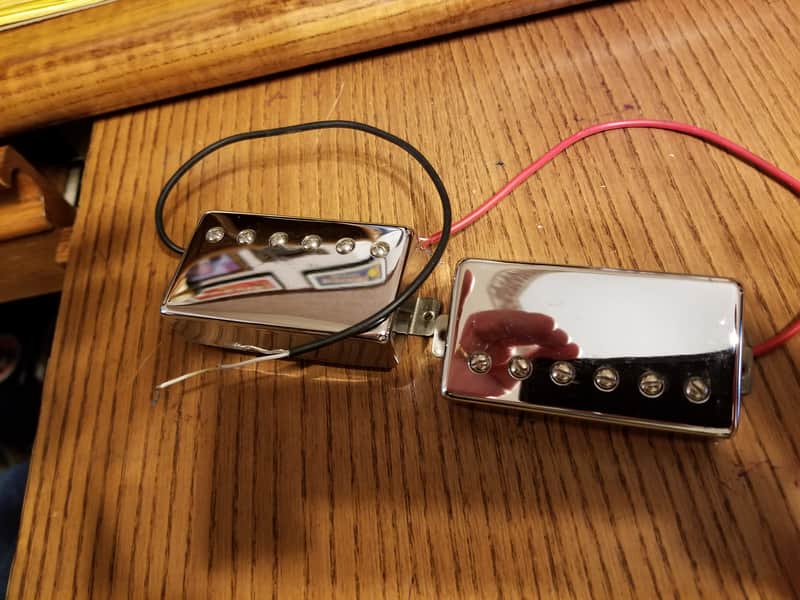 Hagstrom HJ 50 humbucker pickups like 57 classics mint like new image 1