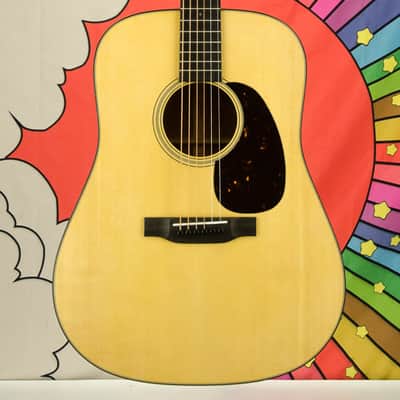 2025 Martin D-18 Satin Finish, Spruce Top, Mahogany Back & Sides, Hard Case image 2
