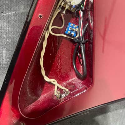 BC Rich USA Custom Shop Ironbird 1984 Deep Candy Apple Red Metallic with Black Bevels image 11
